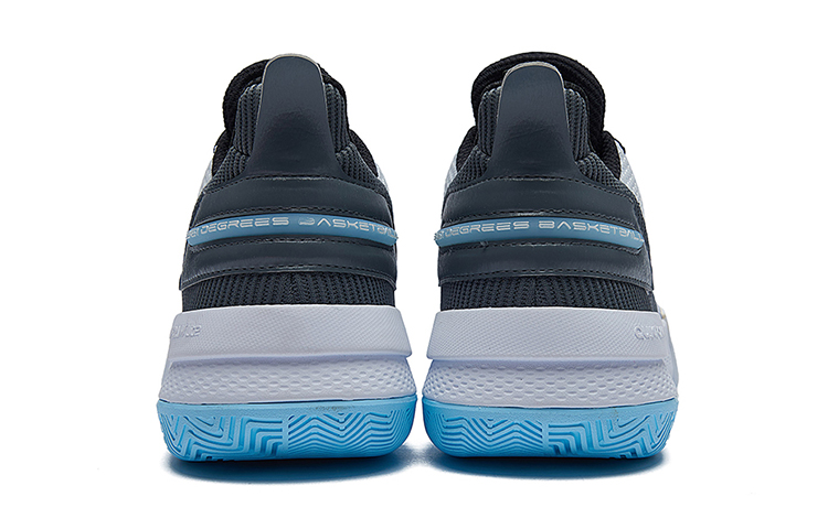 Lookbook 361° Q-Bounce Teknologi Sepatu Basket Rendah 'Putih Abu' 672121101-3