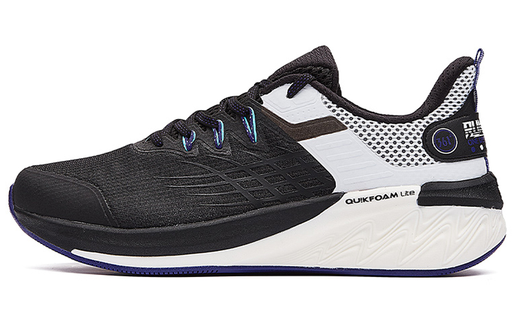 361° Q-Bounce Technology Low Top Running Shoes 'Black White' 'Night Charm' 572132219-6