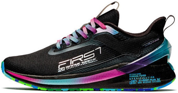 361° Qバウンス ランニングシューズ (黒/紫) 672032218-4 Buy 361° Qバウンス ランニングシューズ (黒/紫) 672032218-4