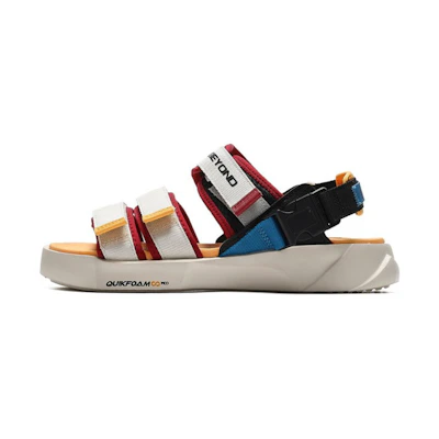 361° Q Bounce Tech Cushioned Breathable Sandals 'Cream'