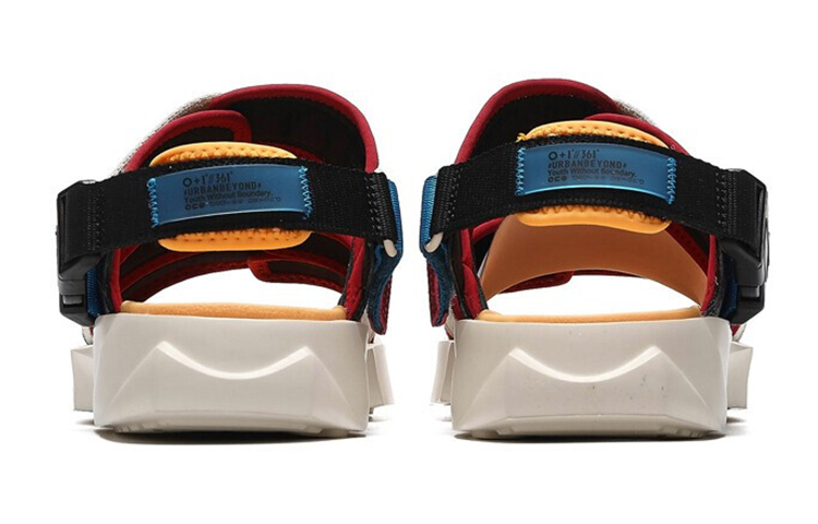 Lookbook 361° Q Bounce Tech Cushioned Breathable Sandals 'Cream' 572026725-6