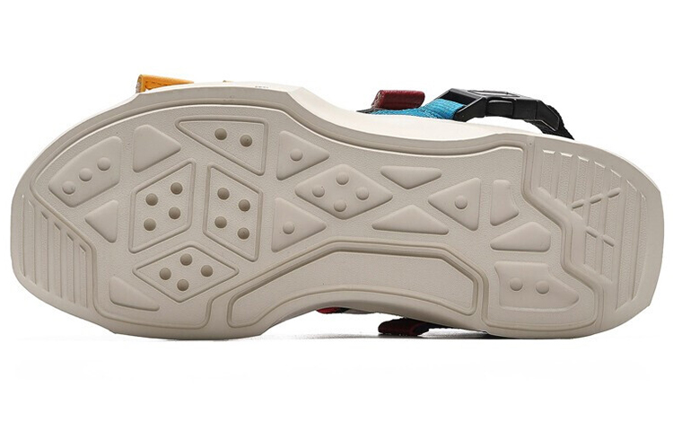 Shop 361° Q Bounce Tech Cushioned Breathable Sandals 'Cream' 572026725-6