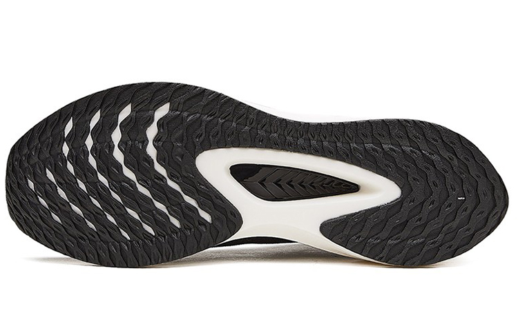 Shop 361° Q Bounce Tech Rendah 'Obsidian Hitam' 572122204-5