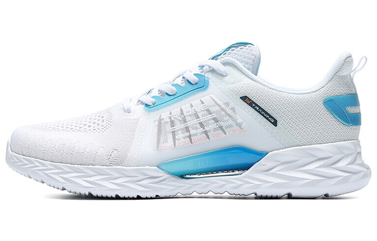 361° QU!K Light Breathable Running Shoes 'White Blue' 572024413-1