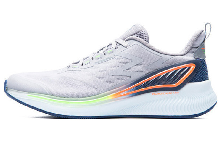 361° QU!K LITE Lightweight Breathable Running Shoes 'Grey White' 572032218-2