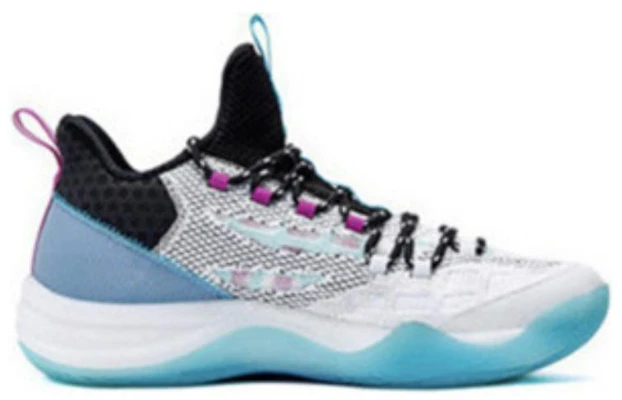 361° Big3 2.0Q彈科技 防滑耐磨 中筒 籃球鞋 男款 白紫 Order 361° Big3 2.0Q彈科技 防滑耐磨 中筒 籃球鞋 男款 白紫