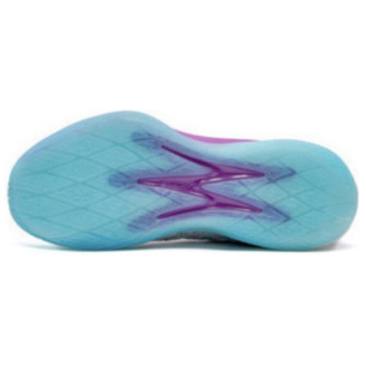 Lookbook 361° Big3 2.0Q彈科技 防滑耐磨 中筒 籃球鞋 男款 白紫