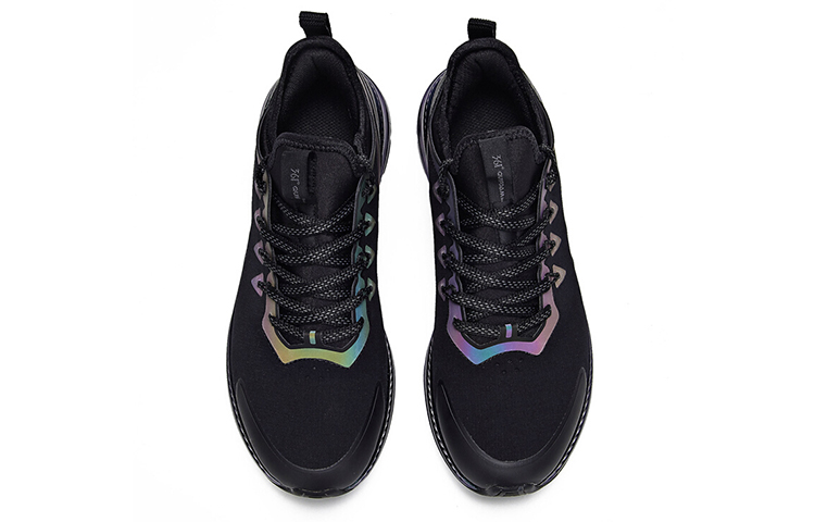 Order 361° 雨幕 舒適 緩震 低筒 跑步鞋 男款 黑灰