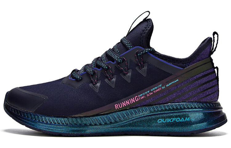 361° Rain Screen Waterproof Low Top Running Shoe 'Blue Purple' 571942213-2