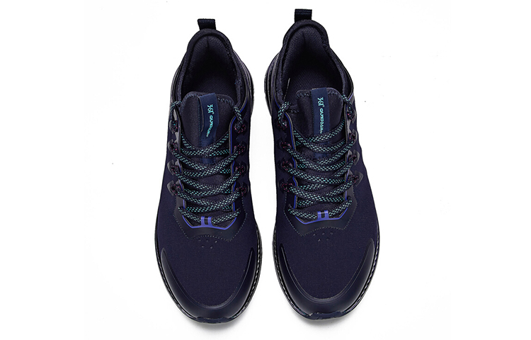 Order 361° Sepatu Lari Tahan Air Rendah 'Biru Ungu' 571942213-2