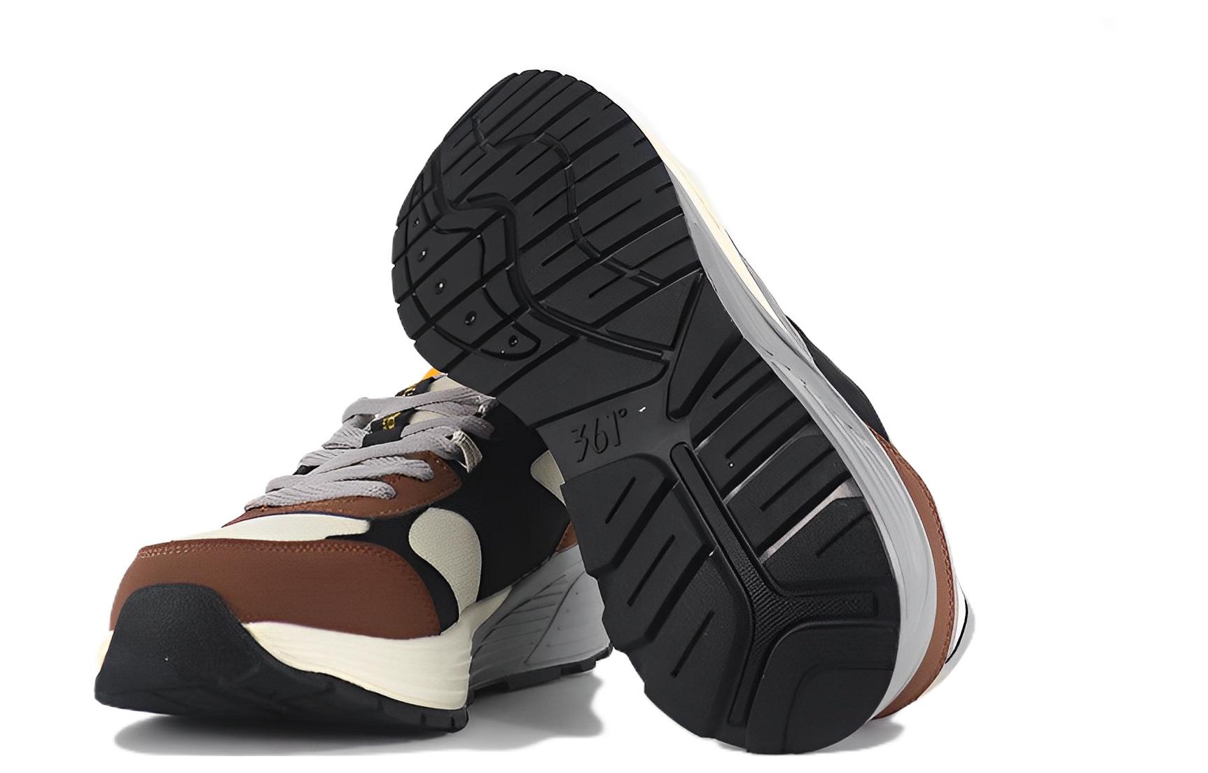 Shop 361° Retro 'Mu Xin Tie Grey' 572246783-1