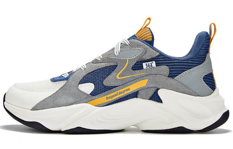 361° Retro Arcade Mesh Low 'Grey White Blue' 672016770-1