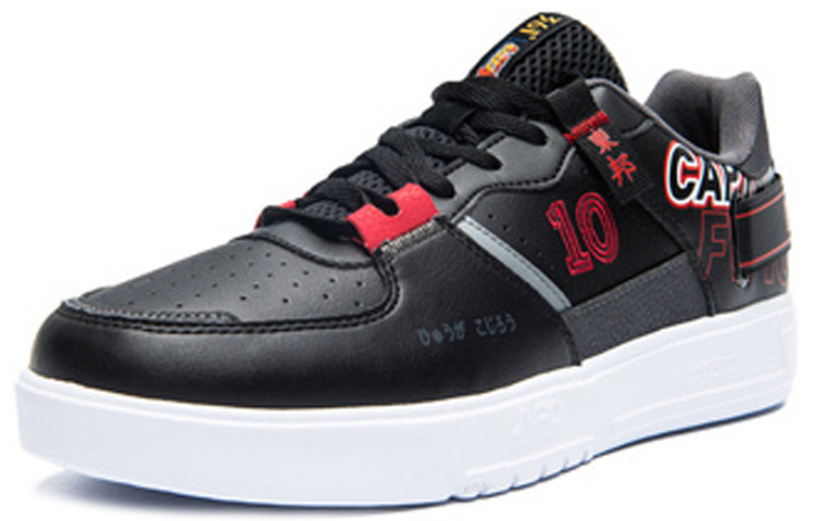 Lookbook 361° Retro Casual 'Black Red' 672036627-3