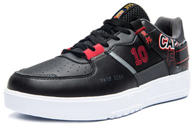 361° Retro Casual 'Black Red' 672036627-3 Lookbook 361° Retro Casual 'Black Red' 672036627-3