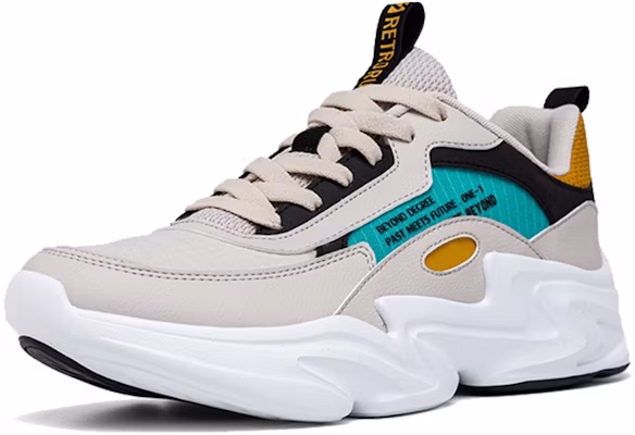 361° Retro Casual Fashion 'Dad Shoe Grey White Green' 672036780-2 Lookbook 361° Retro Casual Fashion 'Dad Shoe Grey White Green' 672036780-2