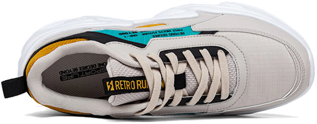 361° Retro Casual Fashion 'Dad Shoe Grey White Green' 672036780-2 Shop 361° Retro Casual Fashion 'Dad Shoe Grey White Green' 672036780-2