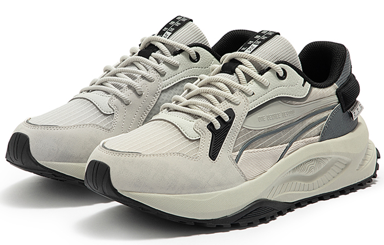 Lookbook 361° 复古文化低帮“灰色” 672316764-3