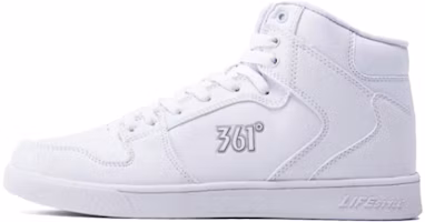 361° Retro High-Top Skate 'White Gray' 671736609-1 361° Retro High-Top Skate 'White Gray' 671736609-1