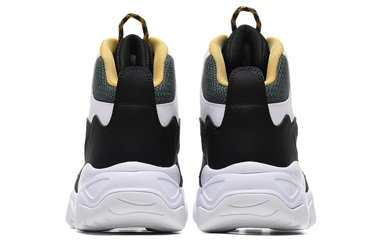 Lookbook 361° 復古高筒潮流運動鞋 黑綠