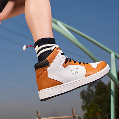361° Retro High 'Warm Brown White' 671736609-8 Cheap 361° Retro High 'Warm Brown White' 671736609-8
