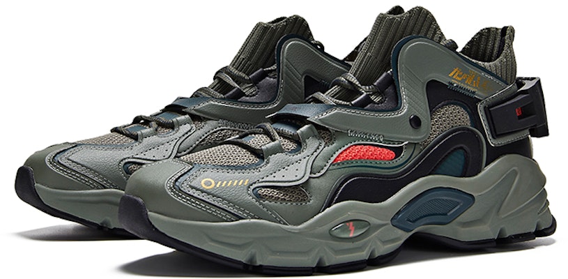 361° Retro Low 'Grey Green' 671936702F-3 Lookbook 361° Retro Low 'Grey Green' 671936702F-3