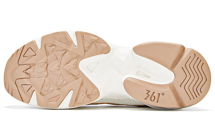 Shop 361° 经典复古低帮 '白棕色' 671936768-1