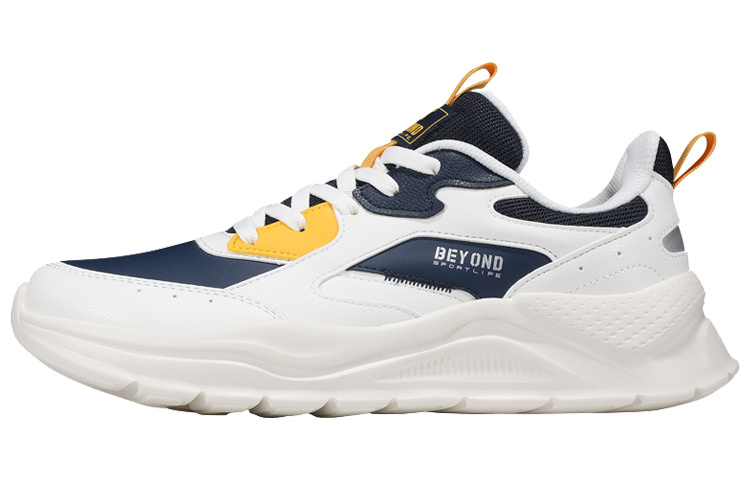 361° Retro Low Top Running Shoe 'White Blue' 672146764F-3