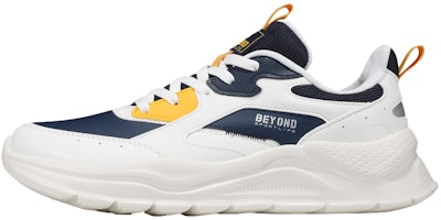 361° Retro Low Top Running Shoe 'White Blue' 672146764F-3 361° Retro Low Top Running Shoe 'White Blue' 672146764F-3