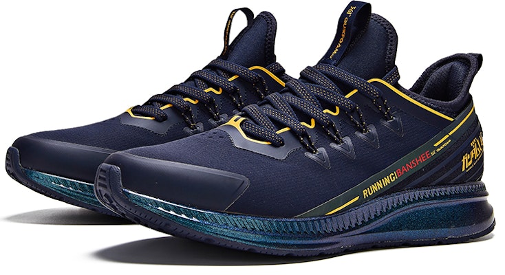 361° Running Shoe 'Black Shadow Blue' 671932286F-3 Shop 361° Running Shoe 'Black Shadow Blue' 671932286F-3
