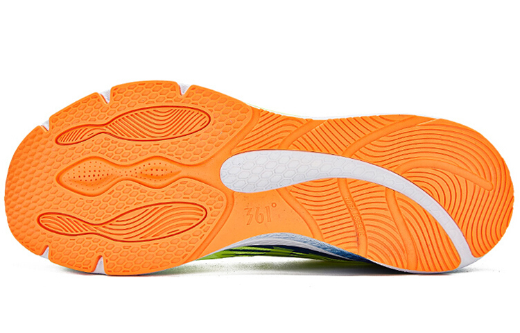 Purchase Sepatu Lari 361° 'Oranye Hijau' 672022207-3