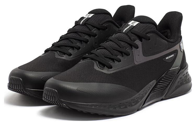 Lookbook 361° 로우 블랙 러닝화 (361° Low Black Running Shoes) 672342231B-4