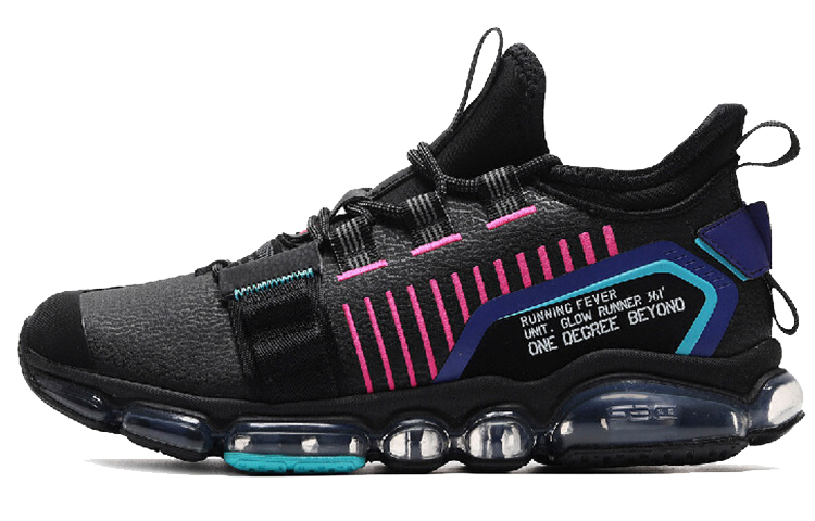 361° Running Shoes Low 'Black Pink' 571942217-3
