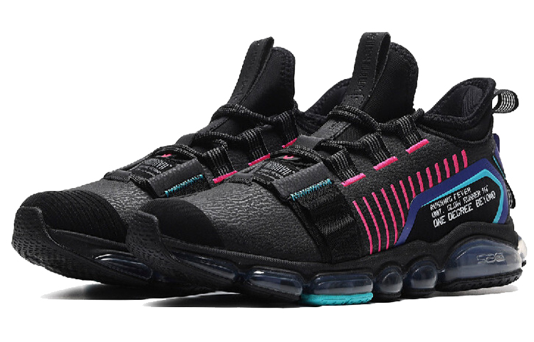 Lookbook 361° Running Shoes Low 'Black Pink' 571942217-3