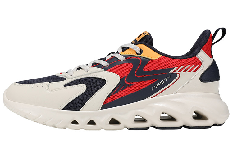 361° Running Shoes Low 'Black Red' 672012210F-8
