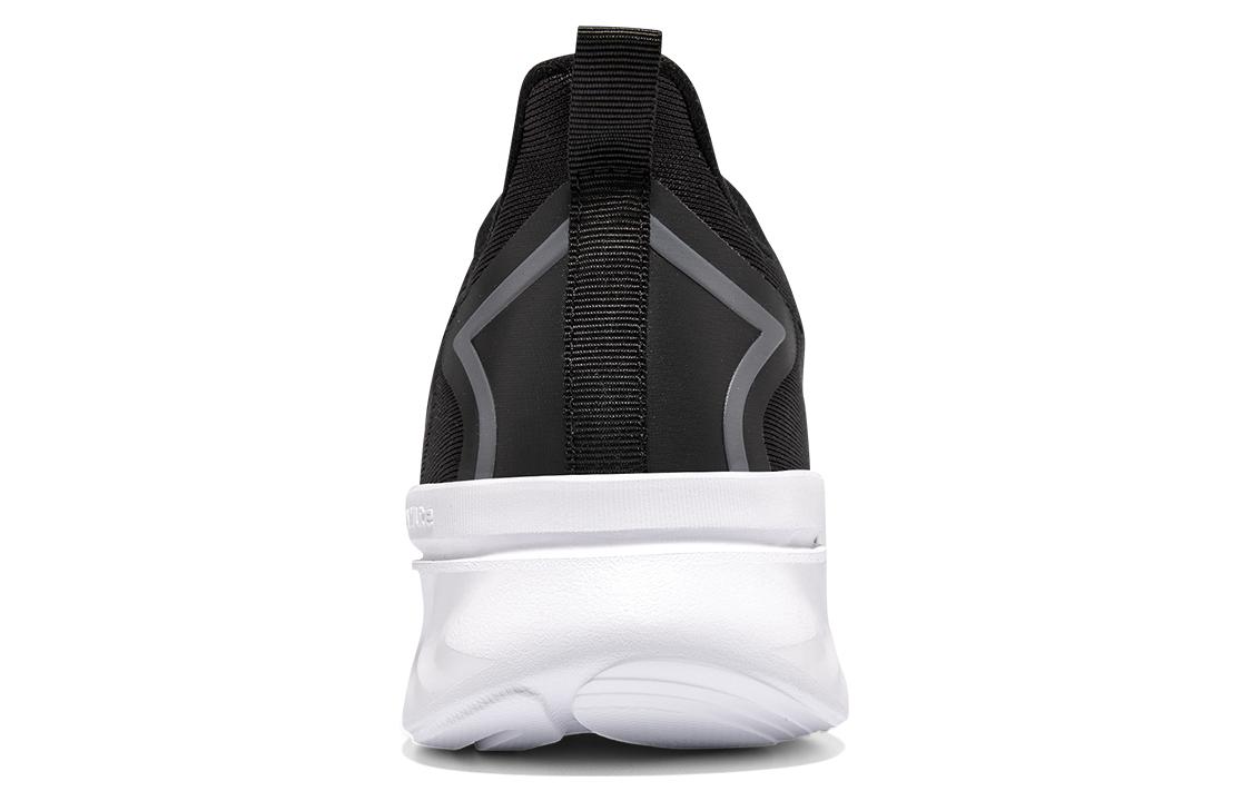 Lookbook 361度 防滑耐磨透氣 低幫 跑步鞋 男款 曜石黑