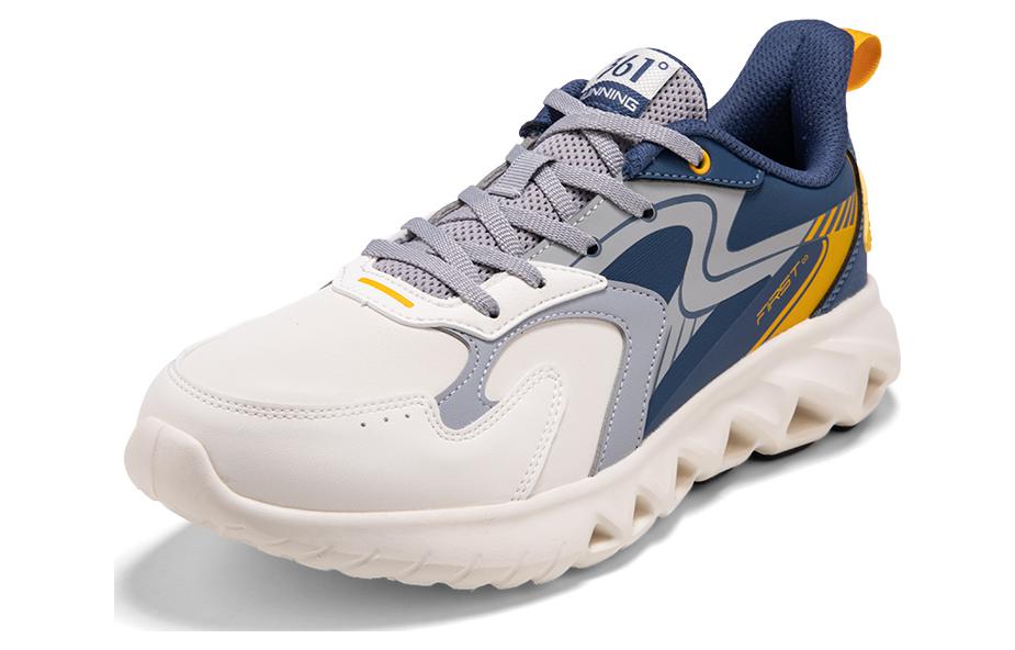 Order 361° Running Shoes Low 'White Blue Yellow' 672232202F-1