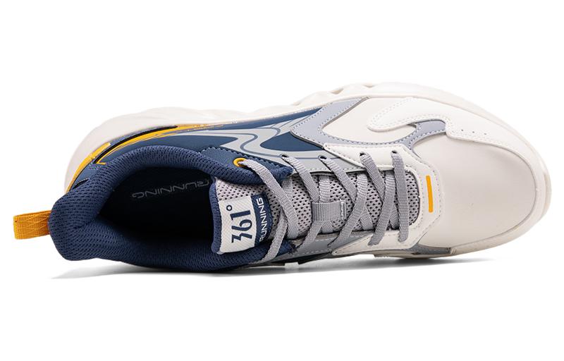 Lookbook 361°ランニングシューズ 白青黄 (361°ランシュー 白青黄 is also ok and shorter) 672232202F-1