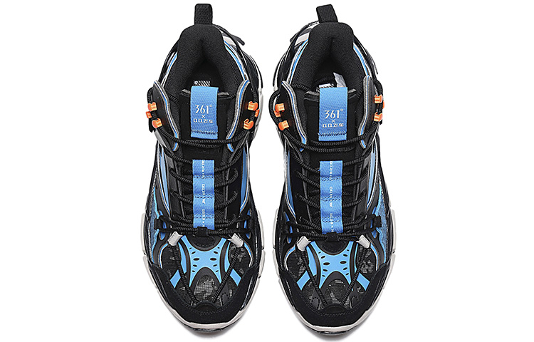 Shop 361° Shock-Absorbing Casual Sneakers 'Blue Black' 672032248-2