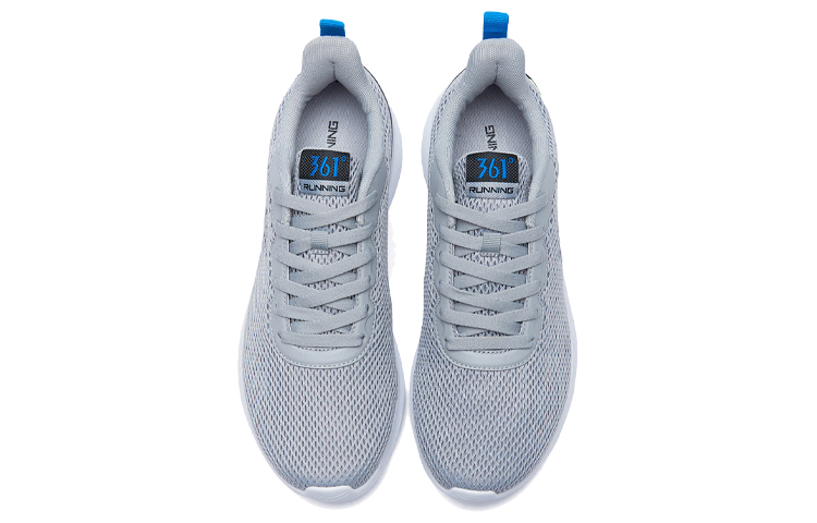 Lookbook 361° 灰黑色低帮减震跑鞋 672122227F-4