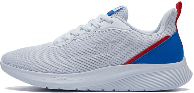 361度 緩震 透氣回彈 低筒 跑步鞋 男款 白藍 Buy 361度 緩震 透氣回彈 低筒 跑步鞋 男款 白藍