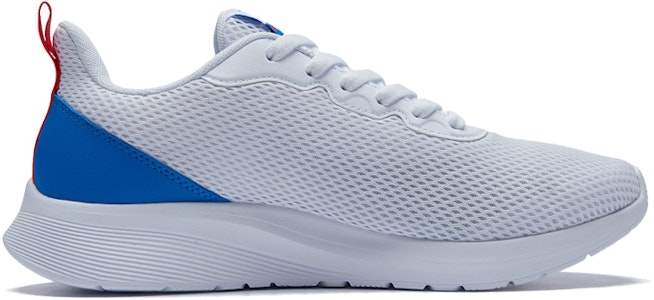 361度 緩震 透氣回彈 低筒 跑步鞋 男款 白藍 Order 361度 緩震 透氣回彈 低筒 跑步鞋 男款 白藍