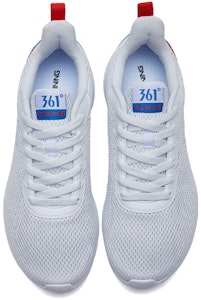 361度 緩震 透氣回彈 低筒 跑步鞋 男款 白藍 Shop 361度 緩震 透氣回彈 低筒 跑步鞋 男款 白藍