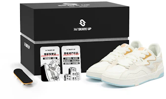 361° SKATE UP Low White Custom Gift Box Edition 'Tengyun' 572336616-6(S-BOX) 361° SKATE UP Low White Custom Gift Box Edition 'Tengyun' 572336616-6(S-BOX)
