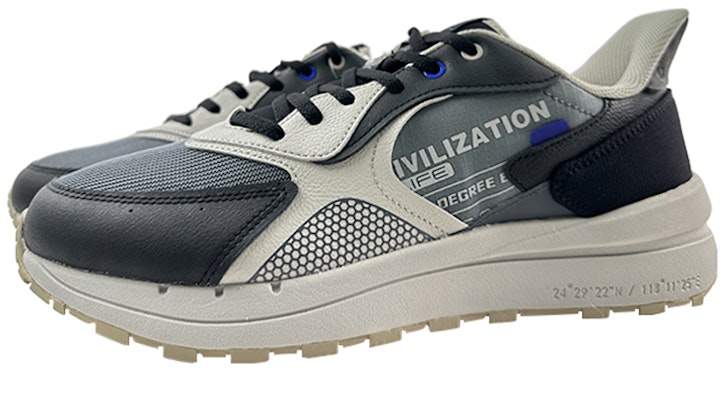 361° 블랙 그레이 스니커즈 (361° Black Grey Sneakers) 572146782-4 Lookbook 361° 블랙 그레이 스니커즈 (361° Black Grey Sneakers) 572146782-4