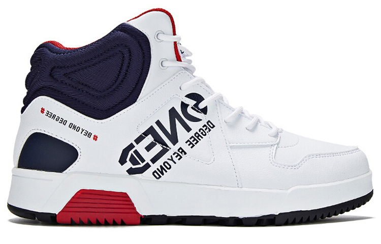 Order 361° 화이트 블루 스니커즈 (361° White Blue Sneakers) 571946612A-1
