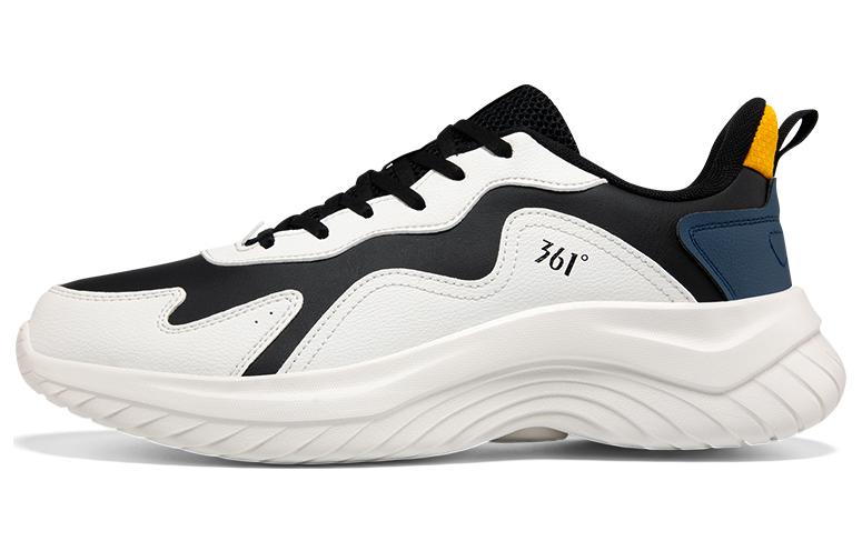 Buy 361° 运动鞋低帮款 '白黑' 672322215F-2