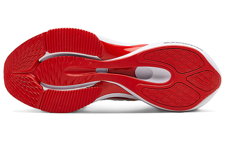361° Speed Shark Low Running Shoes 'White Red Gold' 圖 5