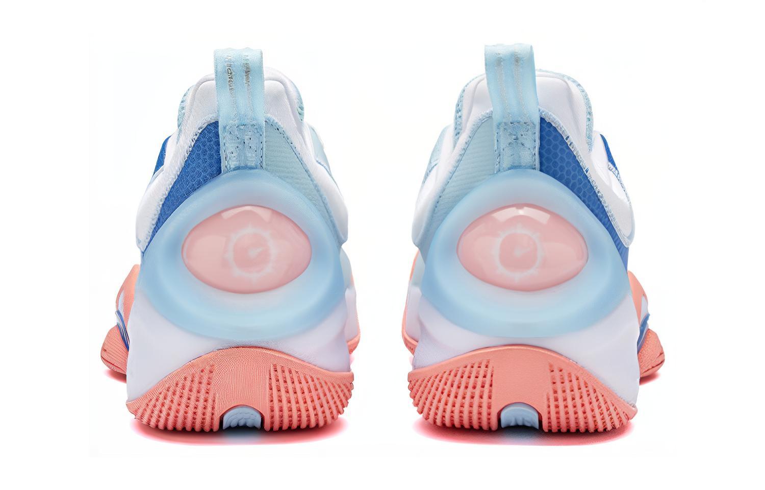 Shop Zapatillas de Baloncesto 361° Spencer Dinwiddie Flowing Time 'Blanco Azul Rosa' 572211104-4