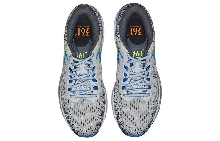 Shop 361° Spire 4 ''Lichtgewicht Ademend Lage Sneakers Hardloopschoen Grijs Blauw'' Y001-0407