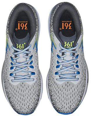 361° Spire 4 ''Lichtgewicht Ademend Lage Sneakers Hardloopschoen Grijs Blauw'' Y001-0407 Shop 361° Spire 4 ''Lichtgewicht Ademend Lage Sneakers Hardloopschoen Grijs Blauw'' Y001-0407
